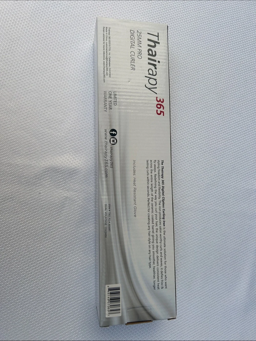 Black Digital Curler – Sleek Black Hair Styling Tool